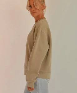 Nude Lucy - Nude Classics Slogan Sweat - Washed Sage -Outerwear Shop 0087b7e578ba4f5f9206341b308f2495 1024x1024