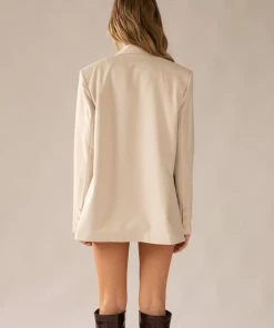 Peppermayo Exclusive - Maggie Blazer - Stone -Outerwear Shop 03d80609a50143ef9ff3afb3d82a8ce4 1024x1024