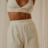 Peppermayo Exclusive - PM Basic Organic Cotton Shorts - Ivory