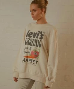 Levi's Levi's - Graphic Prism Crew - Undyed Greige -Outerwear Shop 078c80450573456aa2770df060e650ac 1024x1024