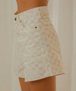 Cools Club - Jean Short - Pink Checker -Outerwear Shop 086671da6dbf4579bb323fe1b4f1e7f7 1024x1024
