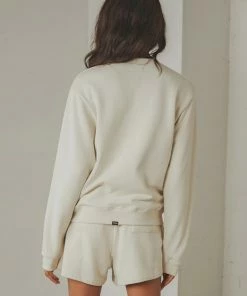 Thrills - Ops Organic Cotton Crew - Heritage White -Outerwear Shop 0d97564e55b245bfb8899fa887c612e3 1024x1024