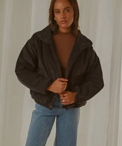 Cools Club - Puff Club Jacket - Black Corduroy -Outerwear Shop 182bf8290f82489b885425e741d1d1fa 1024x1024