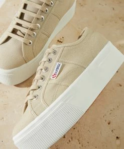 Superga - 2790ACOTW Linea Up And Down Sneakers - 949 Taupe