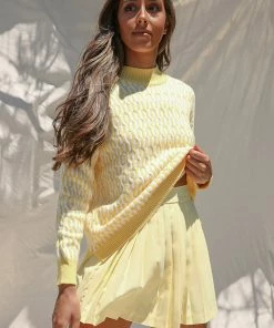 Peppermayo - Summer Holidays Knit Jumper - Yellow -Outerwear Shop 28e946bfe8714e7f9d8a5da1199e6a9e 1024x1024