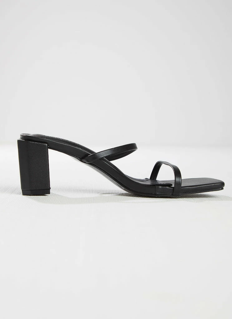 Cult Avenue - Trip To Cali Heels - Black 5 Cult Avenue - Trip To Cali Heels - Black - Image 3