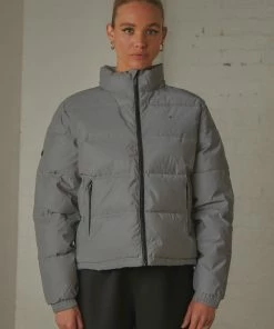 Huffer - Womens Track Puffer Jacket - Reflective -Outerwear Shop 38086ce8db1a4db387d7904d2c1e3183 1024x1024