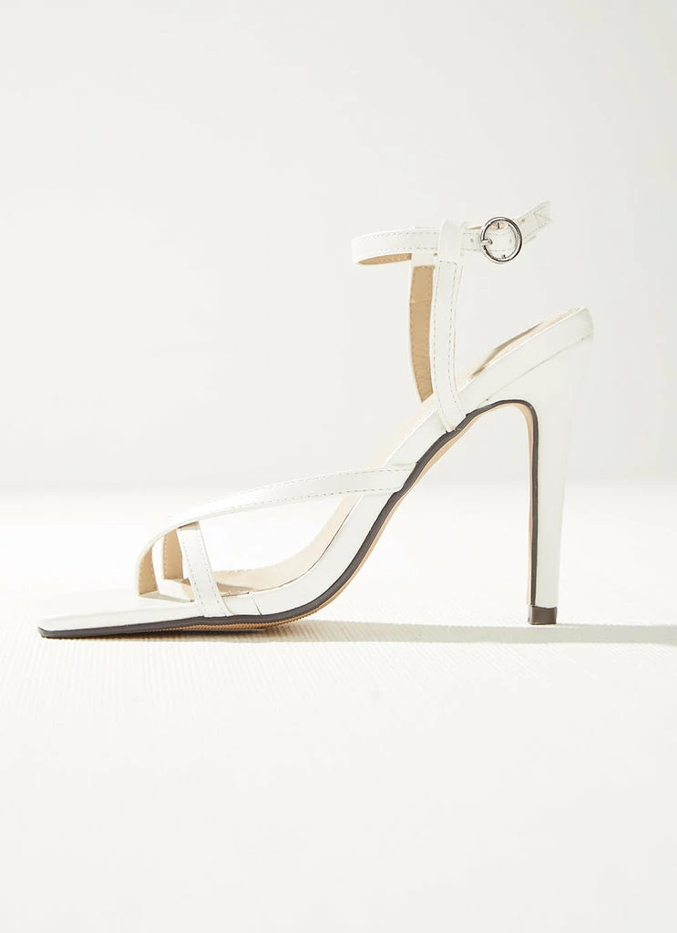 4th & Reckless 4th & Reckless - Anais Heel - White 5 4th & Reckless 4th & Reckless - Anais Heel - White - Image 3