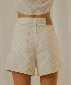 Cools Club - Jean Short - Pink Checker -Outerwear Shop 3dfd4455449f4ea3bbab9cdee3b03043 1024x1024
