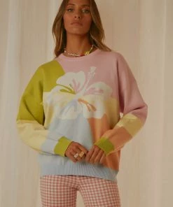 Peppermayo Exclusive - My Paradise Knit Jumper - Rainbow -Outerwear Shop 407fd7d4dcbd417b90f68fd735938650 1024x1024