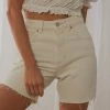 Abrand - A Claudia Cut Off Shorts - White Sand -Outerwear Shop 41d12a1461914e55a1fa2d1814f11c20 1024x1024