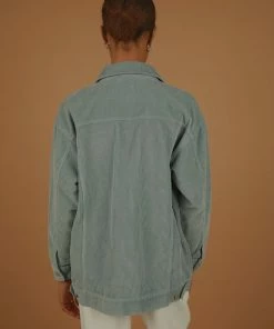 Nude Lucy - Binx Longline Cord Jacket - Marine -Outerwear Shop 43da43ade9b14d4091facdc67e16d262 1024x1024