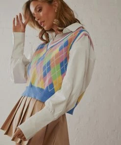 Peppermayo - 90s Inspired Sweater - Multi Coloured -Outerwear Shop 470041d6ee144fc8b8a231e62dcecf17 1024x1024