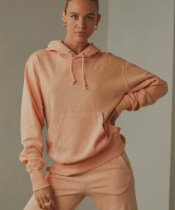 Champion - Vintage Dye Boyfriend Hoodie - Certan Peach