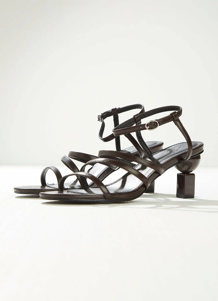 4th & Reckless 4th & Reckless - Tyler Heel - Chocolate PU 5 4th & Reckless 4th & Reckless - Tyler Heel - Chocolate PU - Image 3