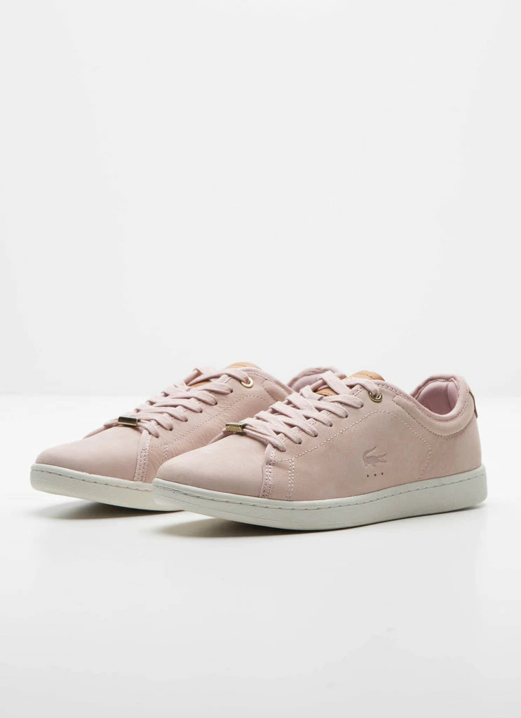Lacoste - Carnaby Evo 117 3 SPW Sneaker - Light Pink Leather - Light Pink Leather 3 Lacoste - Carnaby Evo 117 3 SPW Sneaker - Light Pink Leather - Light Pink Leather - Image 2