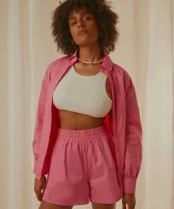 Peppermayo Exclusive - Roaming Short - Magenta -Outerwear Shop 4e8c47984f5149e895b1328212133a58 1024x1024