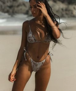 LaHana Swim - Amara Bottom Sustainable - Leopard