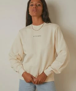 Thrills - Minimal Thrills Crew - Unbleached -Outerwear Shop 52a502744ad041ad8cb9981ed487be1c 1024x1024