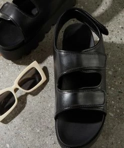 4th & Reckless 4th & Reckless - Hugo Slide - Black PU