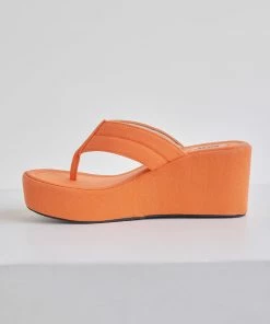 Riley Hubatka X Peppermayo - Castaway Platform Thong - Tangerine -Outerwear Shop 5915b36efe9b46fb952354664420d5a0 1024x1024