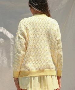 Peppermayo - Summer Holidays Knit Jumper - Yellow -Outerwear Shop 5ee68fc78735455587c652e43d74b266 1024x1024