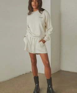 Thrills - Established Fleece Short - Heritage White -Outerwear Shop 6696fc7e7c33463399bdd1adbaba3877 1024x1024