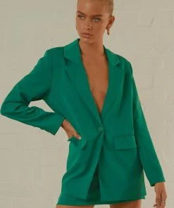 Peppermayo Exclusive - Italian Cities Blazer - Jade Green -Outerwear Shop 67211b76bdce4b9495a0705b86ba1937 1024x1024