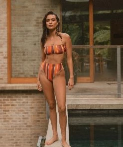 Peppermayo Exclusive - A Shore Thing Highwaisted Bikini Bottom - Golden Hour Stripe -Outerwear Shop 68502174ca334bdc98266c801628e29e 1024x1024