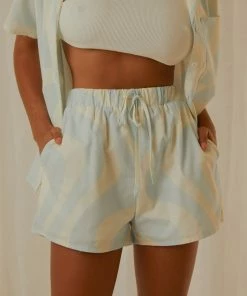 Peppermayo Exclusive - Lost Summer Shorts - Light Blue Wave -Outerwear Shop 6bf458744b7547b9bbac93b0ea1d5a93 1024x1024