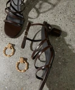 4th & Reckless 4th & Reckless - Tyler Heel - Chocolate PU