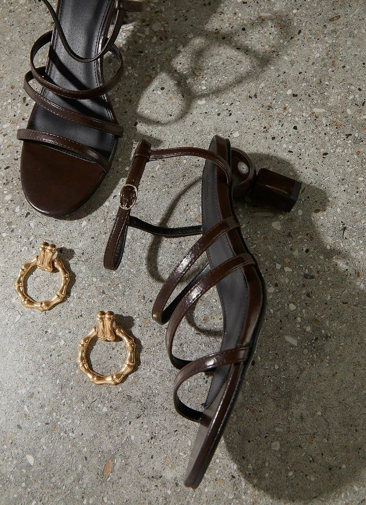 4th & Reckless 4th & Reckless - Tyler Heel - Chocolate PU 3 4th & Reckless 4th & Reckless - Tyler Heel - Chocolate PU