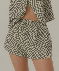 Vacancy Supply - Turbocharge Organic Linen Shorts - Charcoal - White -Outerwear Shop 6e55a062f1d94cb3933bbcaaa8f874dc 1024x1024