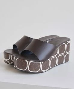 Riley Hubatka X Peppermayo - Back In Time Mule Heel - Chocolate Geo -Outerwear Shop 752407a6352b43aea2a866b1611e4861 1024x1024