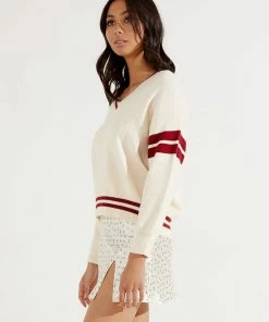 Peppermayo - Book Club Sweater - Cream -Outerwear Shop 77d616c4c87247f2b43904b1c50b825c 1024x1024
