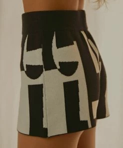 Peppermayo Exclusive - Remix It Knit Short - Black And White Geo -Outerwear Shop 7950d9f9d6ee43dabf737c882b0340ee 1024x1024