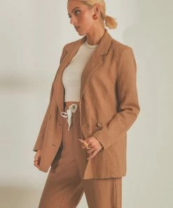 Nude Lucy - Marvin Blazer - Coffee -Outerwear Shop 7dab3b77c04849ff857472c48a7caafc 1024x1024