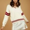 Peppermayo - Book Club Sweater - Cream