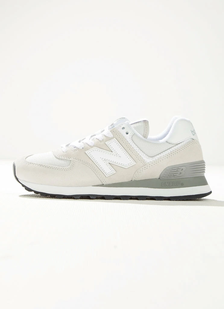New Balance - 574 Sneaker - White 4 New Balance - 574 Sneaker - White - Image 2