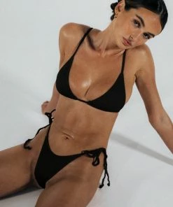 LaHana Swim - Amara Bottom - Ribbed Brown