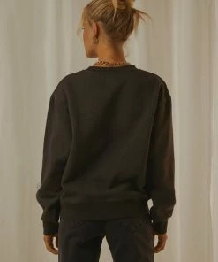 Nude Lucy - Nude Classics Slogan Sweat - Coal -Outerwear Shop 8696141efe8a4cc59535ead6705e57b8 1024x1024