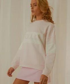 Rolla's Rolla's - Split Logo Sweater - Pink -Outerwear Shop 86acd6d6fc1b4fc88f7e42f077111980 1024x1024