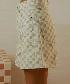 Cools Club - Jean Short - Sage Checker 12 Cools Club - Jean Short - Sage Checker -Outerwear Shop 8bb00f80e84943069aff56fe61c17004 1024x1024