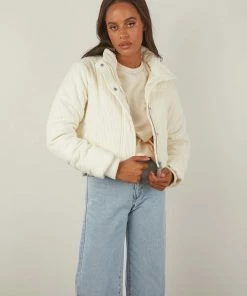 Cools Club - Puff Club Crop Jacket - Bone Corduroy -Outerwear Shop 92bb624277574b92af61cdbd311fecd9 1024x1024