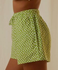 Peppermayo Exclusive - Seventies Groove Shorts - Lime Warp Check -Outerwear Shop 9426eb0d4e7d491d9dcbfc4b406b803e 1024x1024