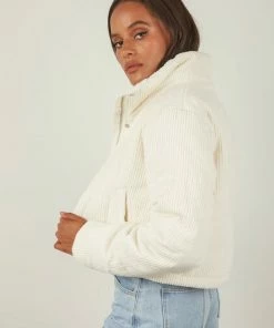 Cools Club - Puff Club Crop Jacket - Bone Corduroy -Outerwear Shop 95c0c342967c47f2af031298c1988b01 1024x1024