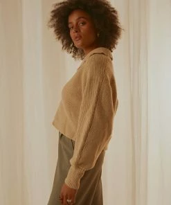 Peppermayo - All I Know Knit Sweater - Beige -Outerwear Shop 973e14e49837499c84ac5a07b9795cc8 1024x1024