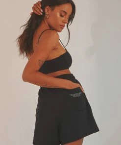 Thrills - Established Fleece Short - Black -Outerwear Shop 9766bc2a922c4191bbe0ab13cc8215b9 1024x1024