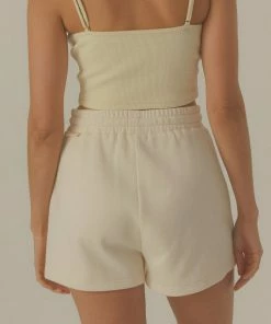 Vacancy Supply - Weekend Drive Lounge Short - Off White -Outerwear Shop 98e943adf6bf48afbe45e3cda33afdb9 1024x1024