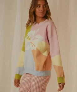 Peppermayo Exclusive - My Paradise Knit Jumper - Rainbow -Outerwear Shop 998a0a933284414d9467d2080c6a964f 1024x1024